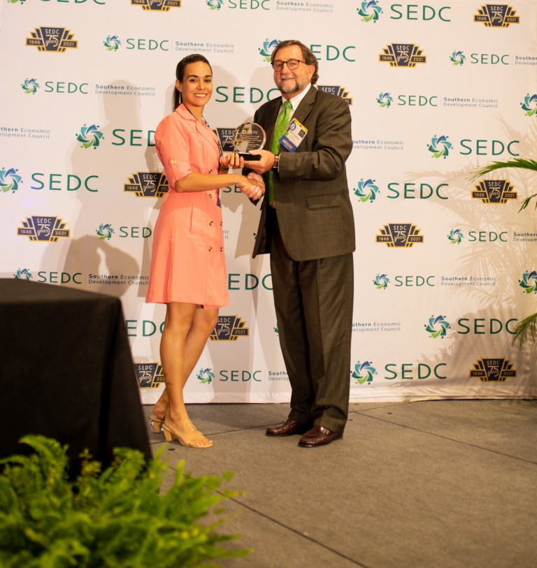 TheLINK Economic Development Alliance Wins Major Communication Award at the 2021 SEDC Annual Conference image